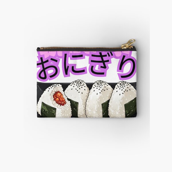 Item preview, Japanese Onigiri Rice Ball Snack Neon Art designed and sold by Shirt-Otakus.