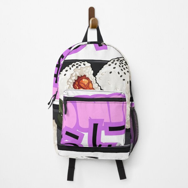 Item preview, Japanese Onigiri Rice Ball Snack Neon Art designed and sold by Shirt-Otakus.