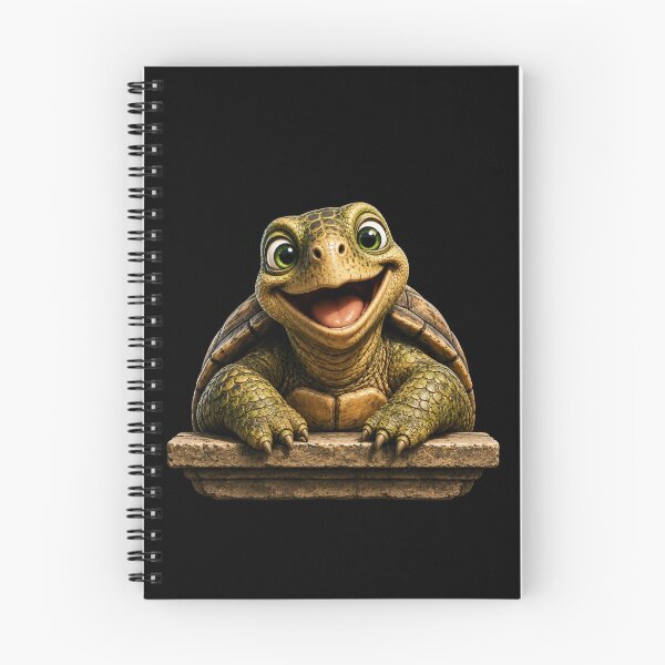 Item preview, Happy Turtle Smile – Cute Funny Cartoon Animal Design designed and sold by MargaretaArt.