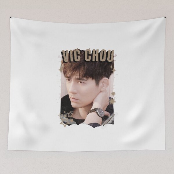 Item preview, Vic Chou Taiwan Actor Meteor Garden F4 Chinese Taiwan Drama Actor Pink Collage Scrapbook Collage Cozy Y2K designed and sold by HELL0WBELLO.