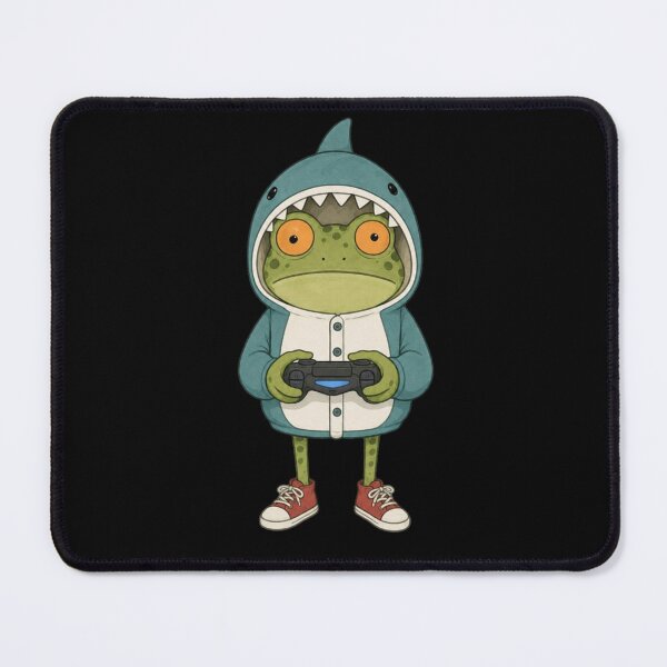 Item preview, Gamer Frog Cute Kawaii Video Game Cartoon Design designed and sold by TreeDoPrints.