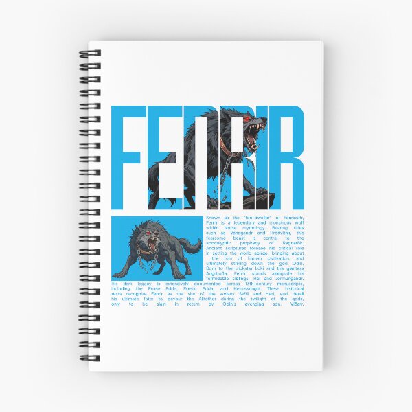 Item preview, Fenrir Norse Mythology Giant Wolf Comic Style Graphic designed and sold by appratous.