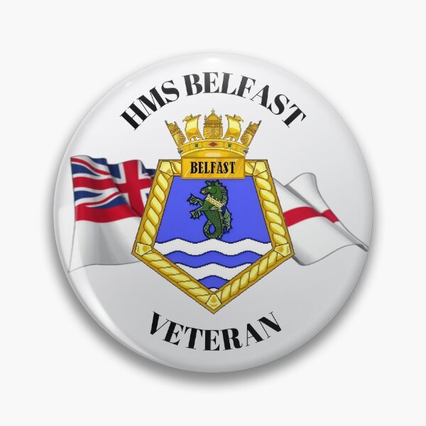 Item preview, HMS Belfast Veteran Royal Navy designed and sold by Bootneckstore.