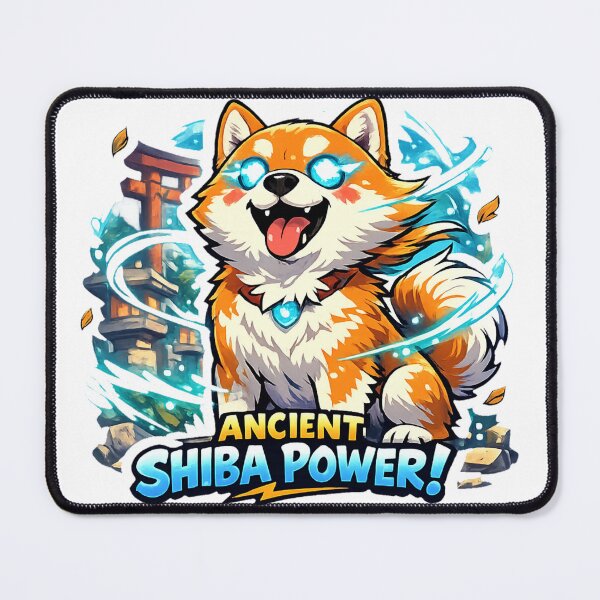 Item preview, Ancient Shiba Power - Kawaii Japanese Shrine Meme Dog Anime Design designed and sold by kawaii animal store (in Japan).