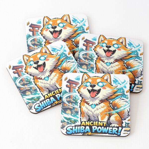 Item preview, Ancient Shiba Power - Kawaii Japanese Shrine Meme Dog Anime Design designed and sold by kawaii animal store (in Japan).