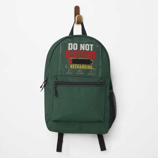 Item preview, Do Not Disturb Recharging | Low Social Battery Introvert Design designed and sold by LowBatteryStudio ⭐.