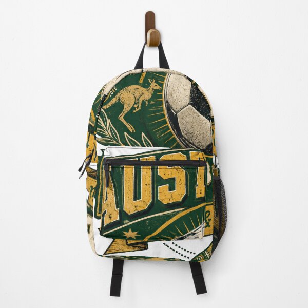 Item preview, Australia Supporter Retro Football T-Shirt | Green & Gold Spirit Vintage Sports Design designed and sold by absousamsung.