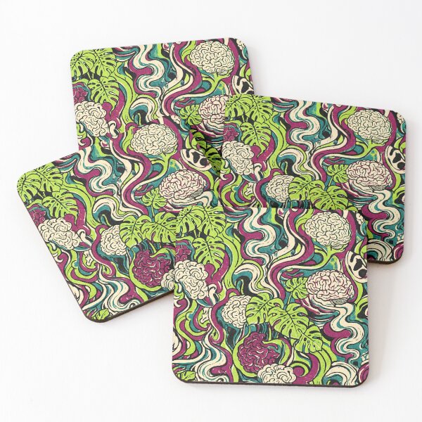 Item preview, Psychedelic Jungle Current designed and sold by DreamCapsules.