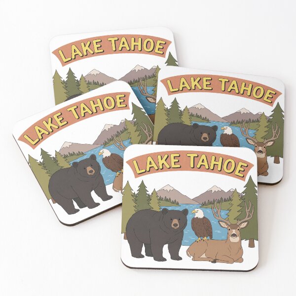 Item preview, Lake Tahoe Forest and Wildlife Scenic 90s Theme  designed and sold by Milasneeze.