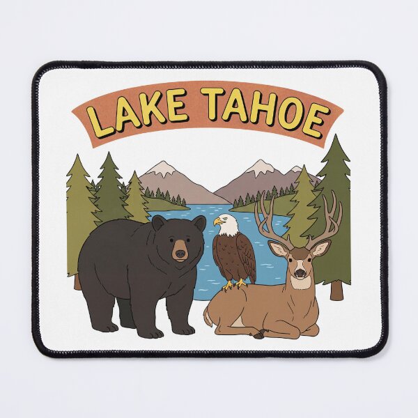 Item preview, Lake Tahoe Forest and Wildlife Scenic 90s Theme  designed and sold by Milasneeze.