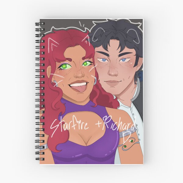 Item preview, Star Fire + Richard Grayson DC designed and sold by Elaine.Arts049.