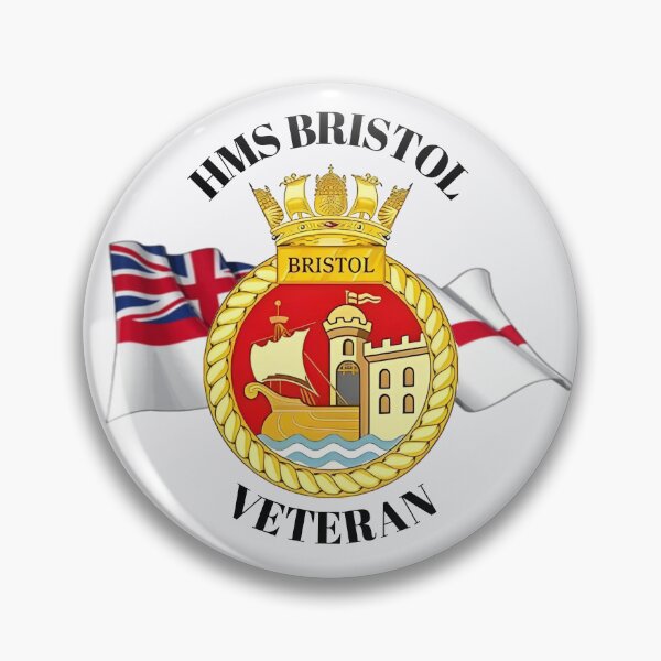 Item preview, HMS Bristol Veteran Royal Navy designed and sold by Bootneckstore.