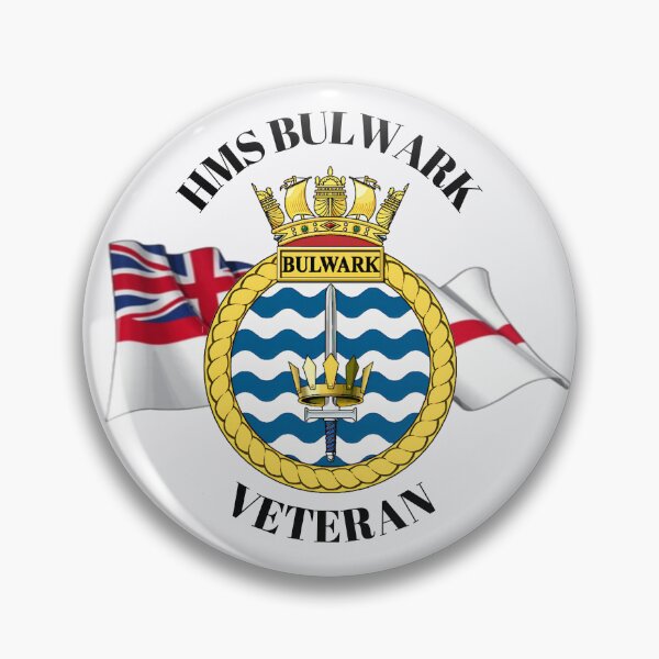 Item preview, HMS Bulwark Veteran Royal Navy designed and sold by Bootneckstore.