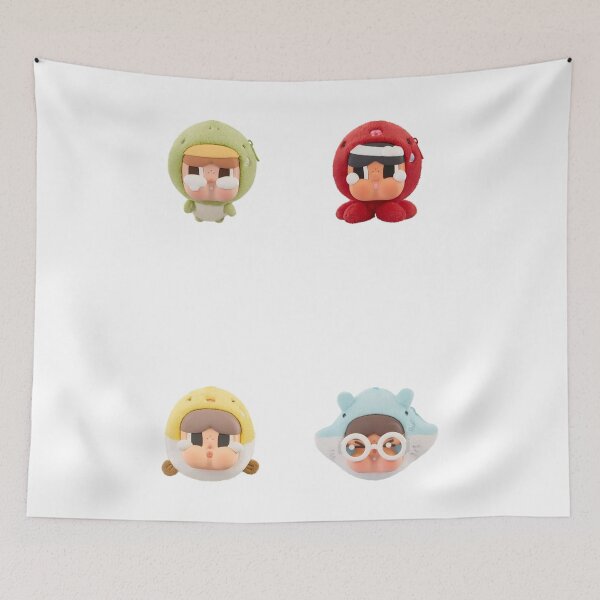 Item preview, CRYBABY Cry Me an Ocean Series Earphone Bag- Popmart designed and sold by penny555.
