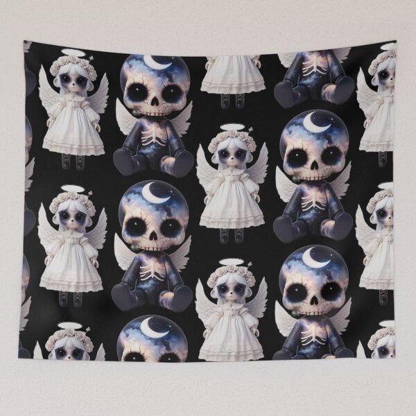 Item preview, Celestial Gothic Whimsy: Creepy-Cute designed and sold by LujziWorld.