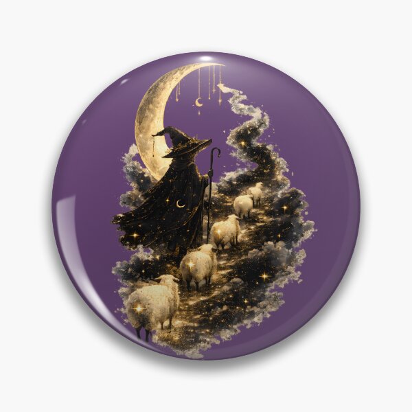 Item preview, Star Shepherd Guiding Celestial Sheep designed and sold by Lizavelle.