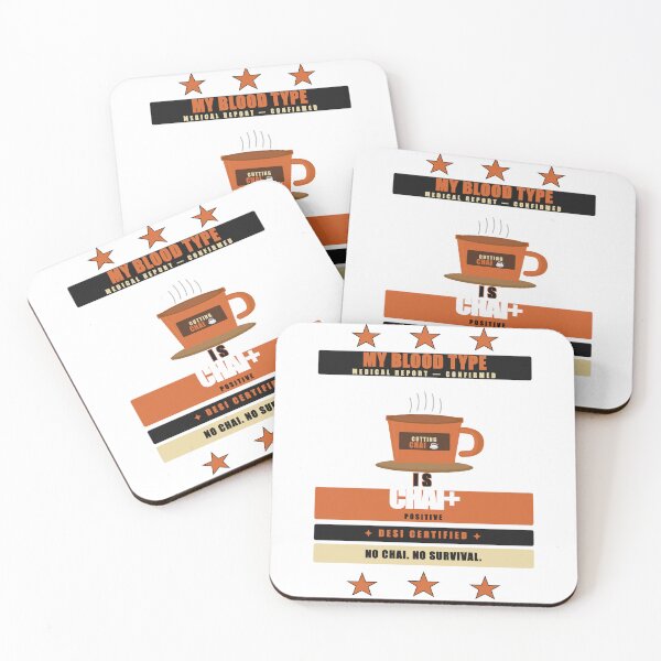 Item preview, My Blood Type Is Chai Positive Funny Desi Tea Lover designed and sold by Mega-Shopping.