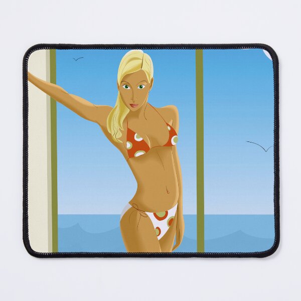 Item preview, A Girl in front of the sea designed and sold by LedraSerp.