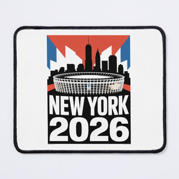 Item preview, New York 2026 MetLife Stadium Skyline T-Shirt V1 designed and sold by DarylWelsh2024.