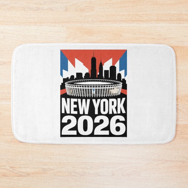 Item preview, New York 2026 MetLife Stadium Skyline T-Shirt V1 designed and sold by DarylWelsh2024.