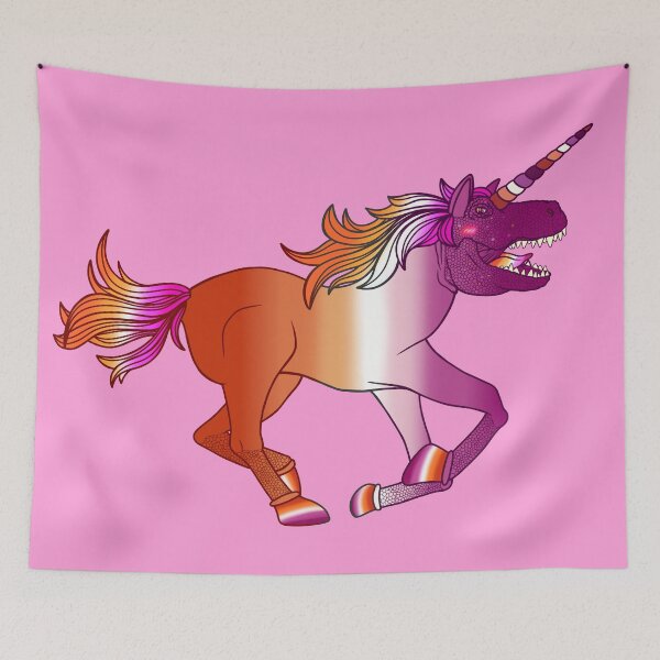Item preview, Lesbian Tyrannocorn 2026 designed and sold by Kenvas-Studios.