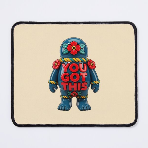 Item preview, You Got This Chunky Character Graphic — Sarcastic Encouragement Dark Humor Streetwear designed and sold by SkTee2k.