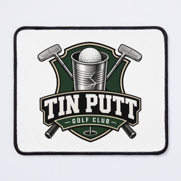 Item preview, Tin Putt Golf Club – Swing Hard, Putt Easy designed and sold by BB Design Garage.