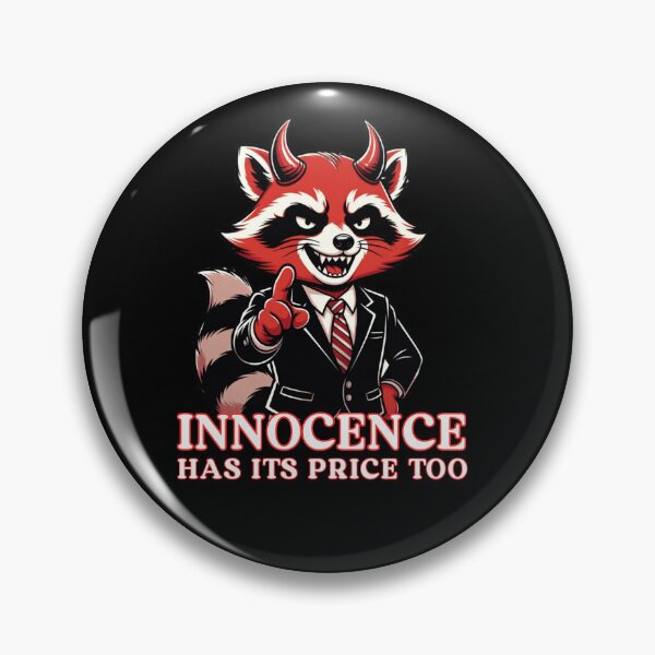 Item preview, The Dark Humor of a Demonic Trash Panda. Innocence Has Its Price Too. designed and sold by Creative-Sanc.