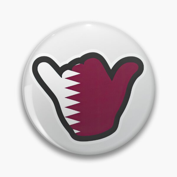 Item preview, Qatar Shaka Flag designed and sold by ShakaLife.org.