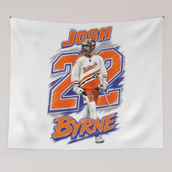 Item preview, Josh Byrne 22 Dynamic Buffalo Lacrosse Art designed and sold by Thogan0416.