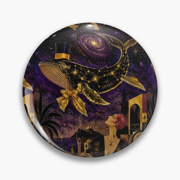 Item preview, CETUS - The Celestial Whale & La Notte È Nostra. designed and sold by Natalia-Vlad.