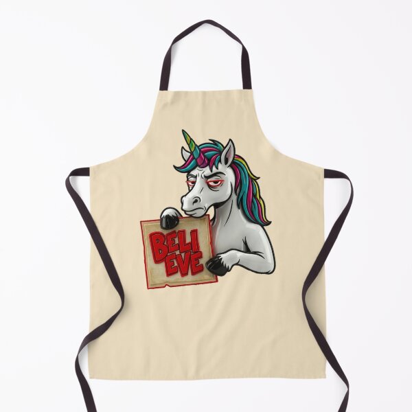 Item preview, Believe Grumpy Unicorn Graphic — Sarcastic Motivational Dark Humor Streetwear designed and sold by SkTee2k.