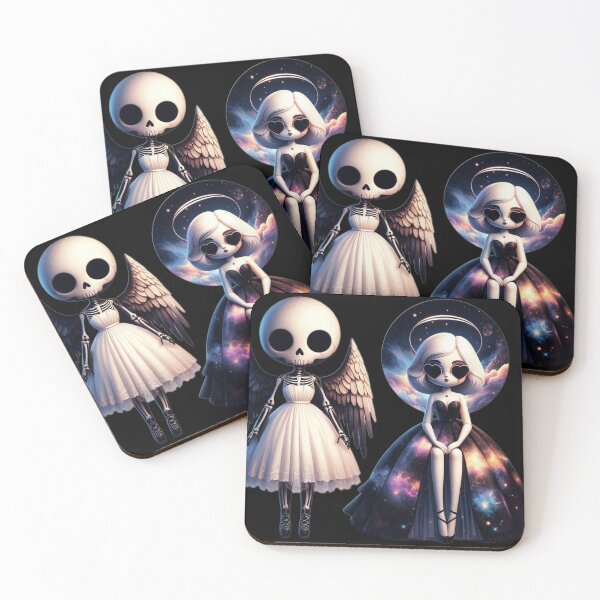 Item preview, Ethereal Gothic: Skeletal Angel and Galaxy Queen designed and sold by LujziWorld.