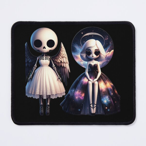 Item preview, Ethereal Gothic: Skeletal Angel and Galaxy Queen designed and sold by LujziWorld.