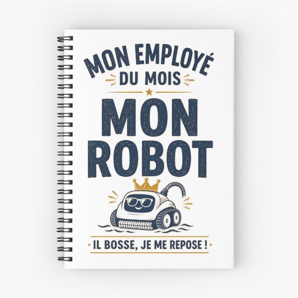 Item preview, My Robot Employee of the Month – Pool Humor designed and sold by Zopadesign.