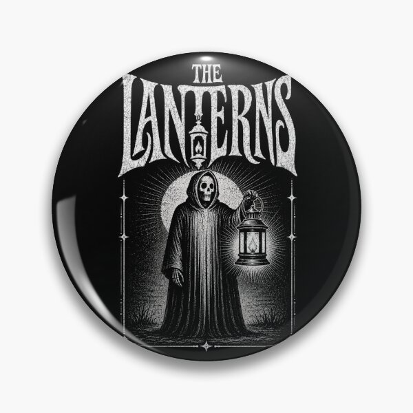 Item preview, The Lanterns — Vintage Psychedelic Rock Lantern Reaper Art designed and sold by Not Human Made shop.