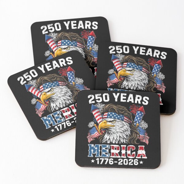 Item preview, Funny Eagle Mullet 250 Years 1776-2026 Independence USA designed and sold by PartyFam.