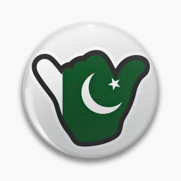 Item preview, Pakistan Shaka Flag designed and sold by ShakaLife.org.