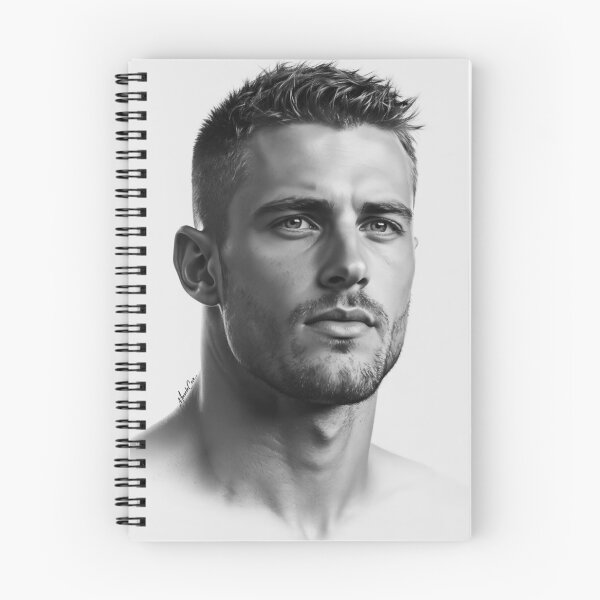 Item preview, Retrato de estudio en blanco y negro - 4 designed and sold by Musclecove.