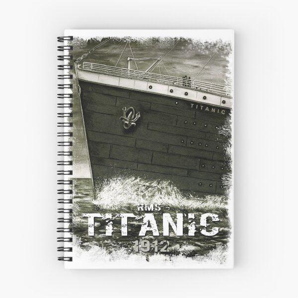 Item preview, The majestic HMS Titanic on the North Atlantic in April 1912 designed and sold by SciFiDrawings.