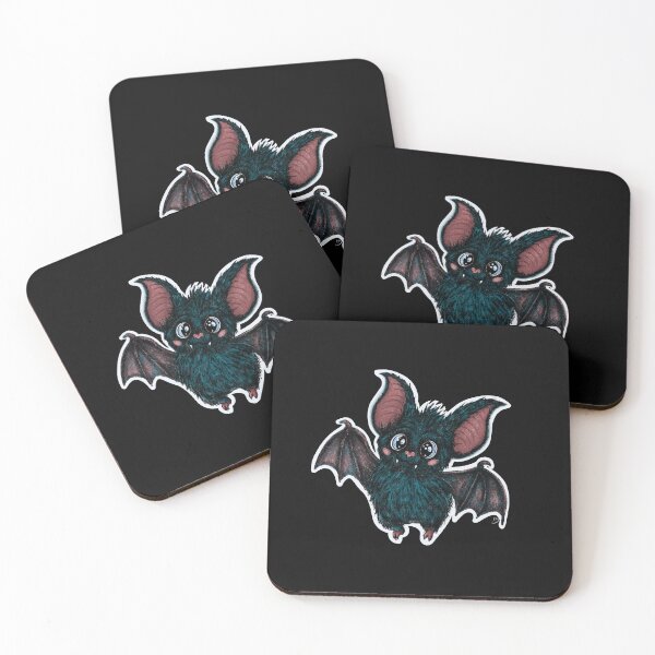 Item preview, Flatti Vlad Cute Vampire Bat Petrol designed and sold by Seelenwasser.Art.