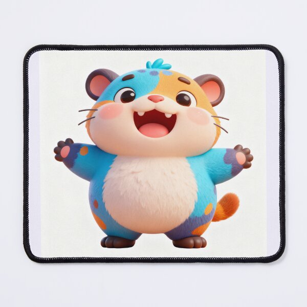 Item preview, “Adorable Kawaii Hamster Sticker – Cute Pastel Cartoon Animal” designed and sold by Cadabraa.