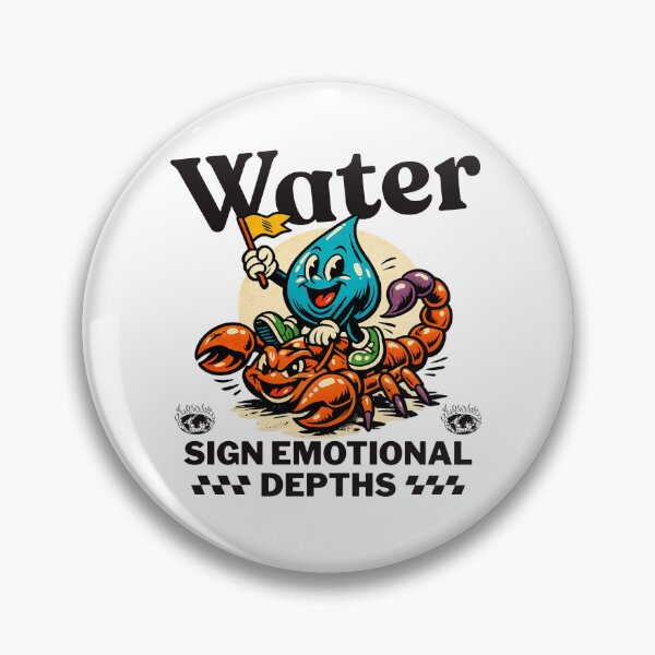 Item preview, Water sign emotional depths designed and sold by Peerless-Prime.