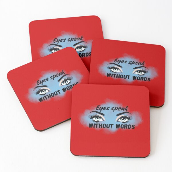 Item preview, Eyes Speak Without Words -Inspirational Eye Quote Aesthetic Design  designed and sold by Palette _Vibes.