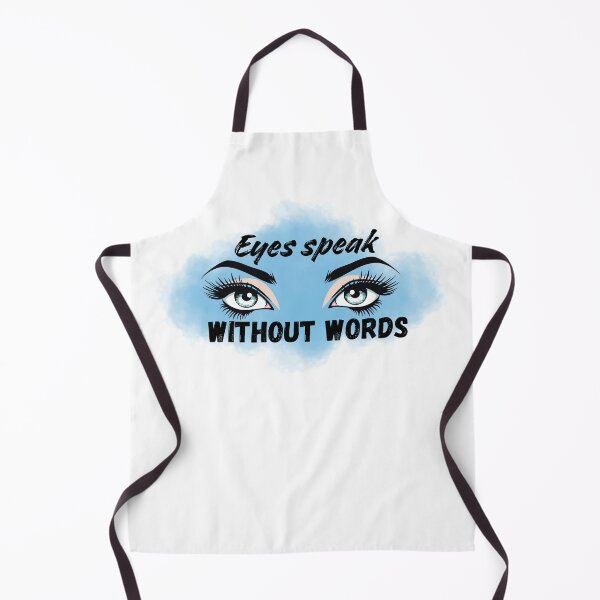 Item preview, Eyes Speak Without Words -Inspirational Eye Quote Aesthetic Design designed and sold by Palette-Vibes.