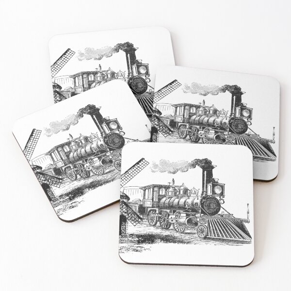 Item preview, Hand Drawn Train art  designed and sold by FBlols.