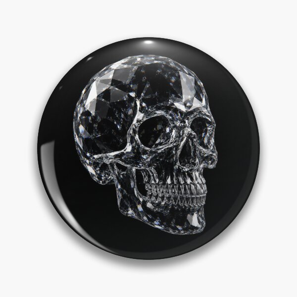 Item preview, Crystal Skull – Dark Gothic Luxury Design designed and sold by MargaretaArt.