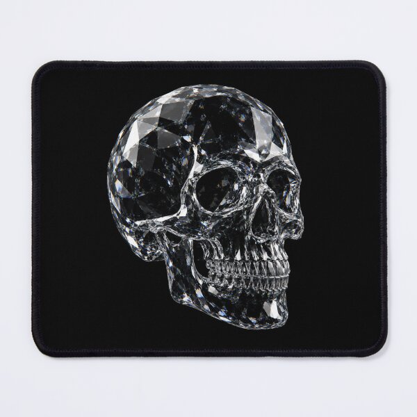 Item preview, Crystal Skull – Dark Gothic Luxury Design designed and sold by MargaretaArt.