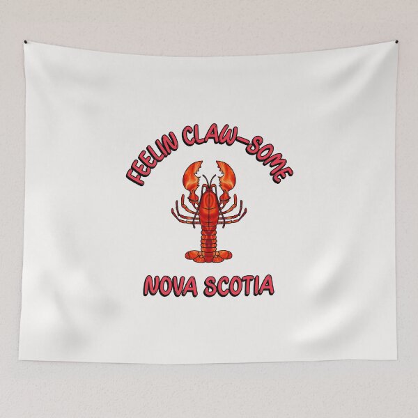 Item preview, Nova Scotia Canada Lobster Feelin Clawsome designed and sold by Sartoris Art.