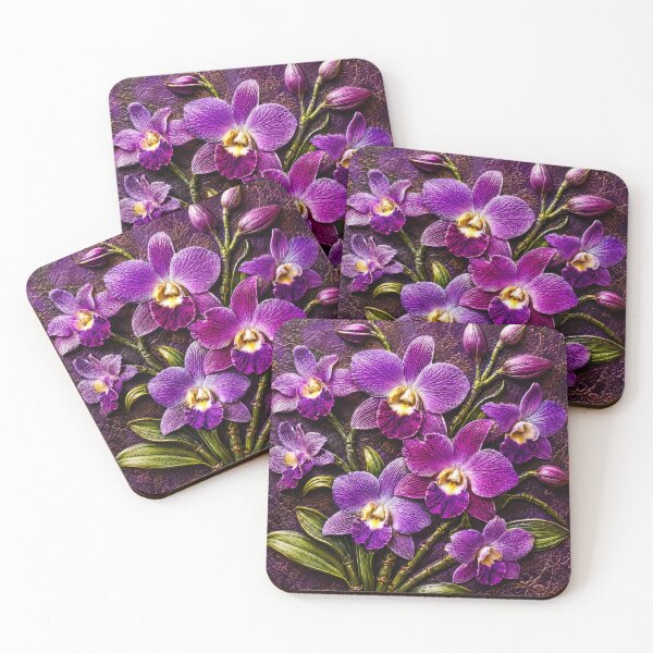 Item preview, Pretty Purple Dendrobium Orchid designed and sold by scicilysimonee.